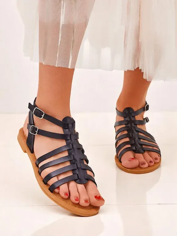 Royalfashion moteriškos romėniško stiliaus sandalės Roma Chic