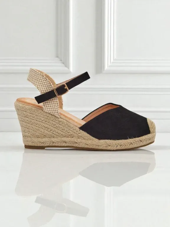 Royalfashion moteriškos pleištinės Solara espadrilės basutės
